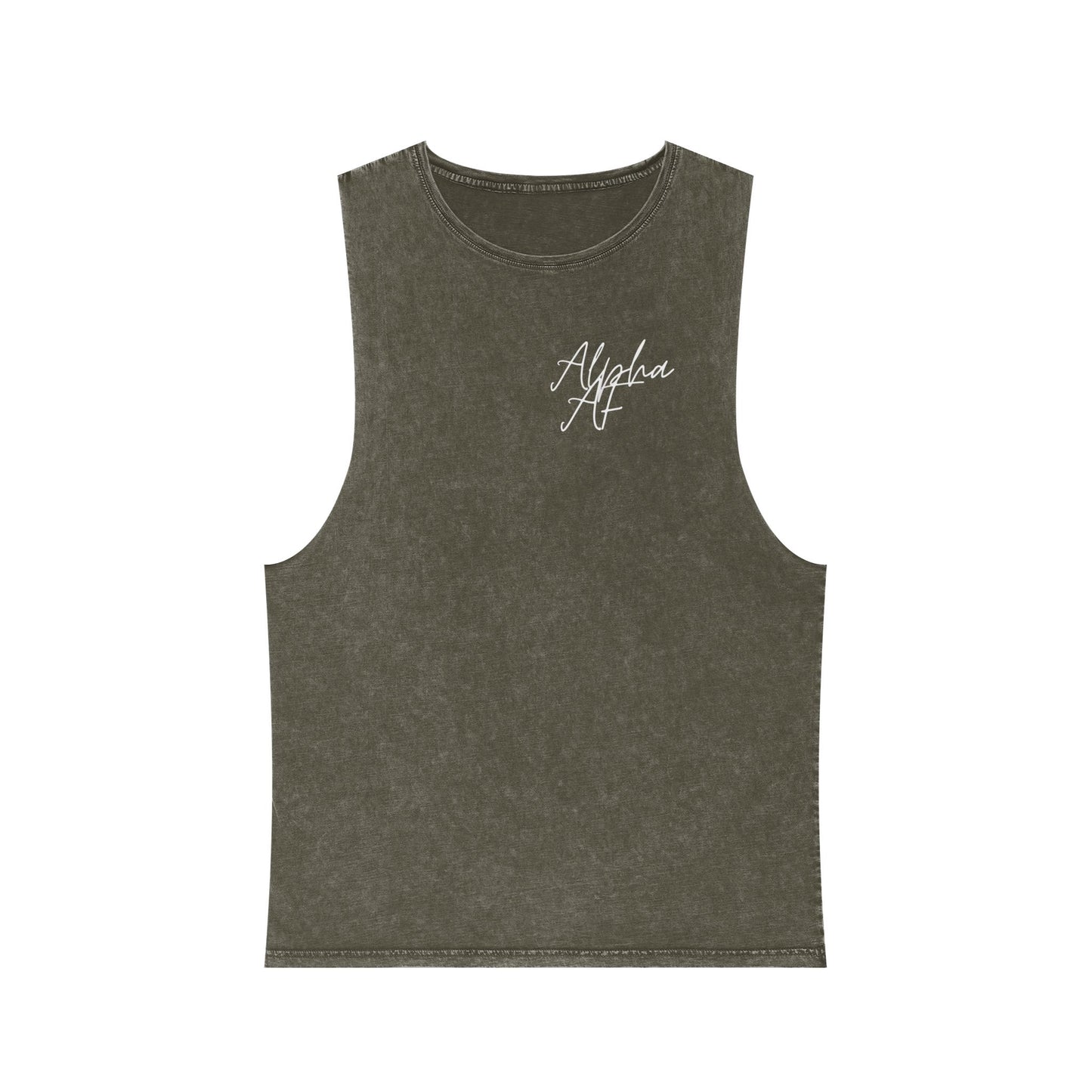 Unisex Stonewash Tank Top