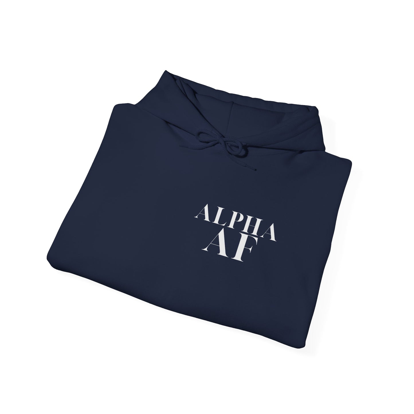 Alpha AF Minimalist Hoodie — Streetwear  Pullover