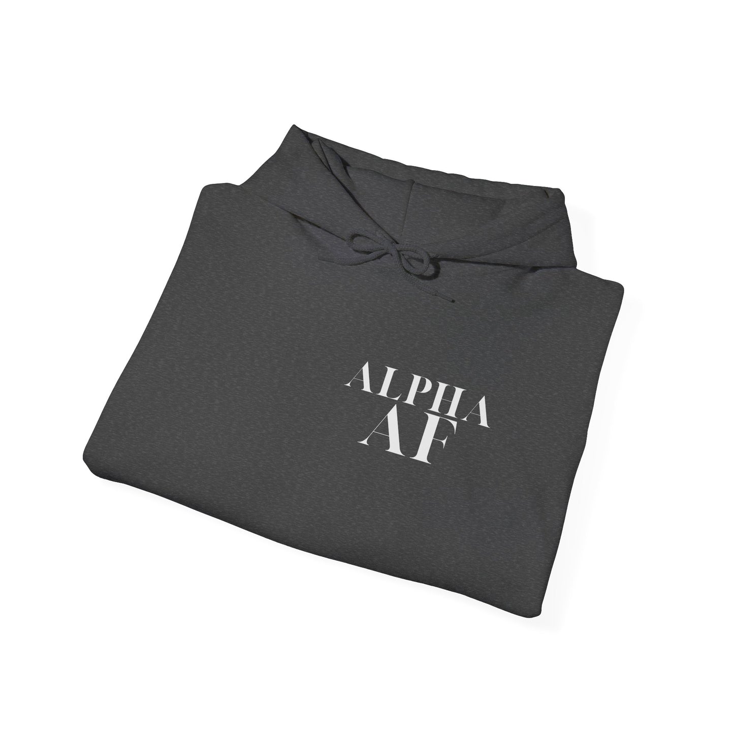 Alpha AF Minimalist Hoodie — Streetwear  Pullover