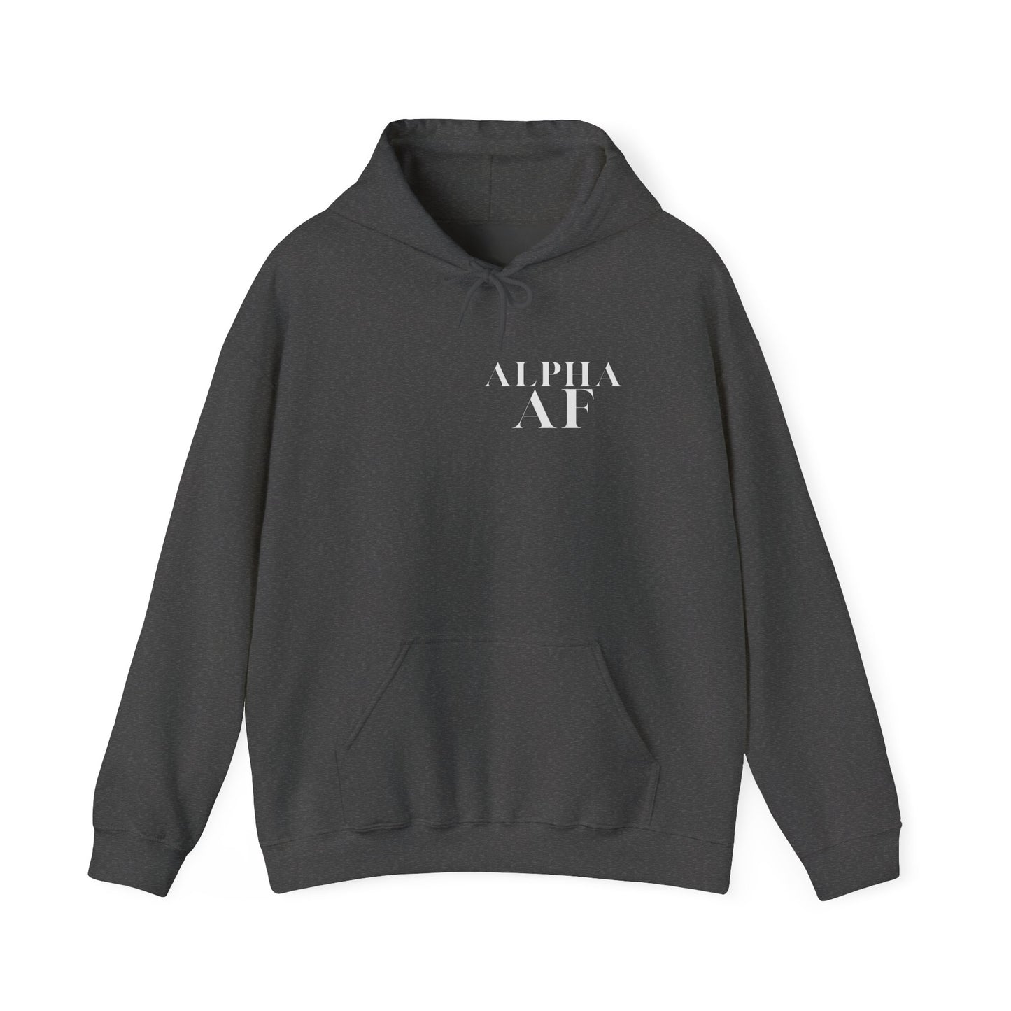 Alpha AF Minimalist Hoodie — Streetwear  Pullover