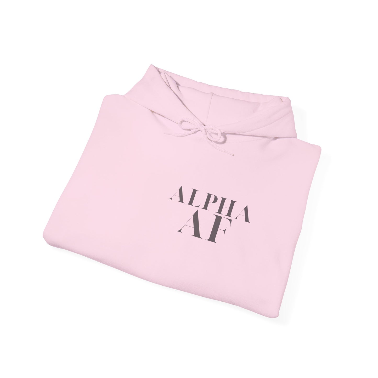 Alpha AF Minimalist Hoodie — Streetwear  Pullover