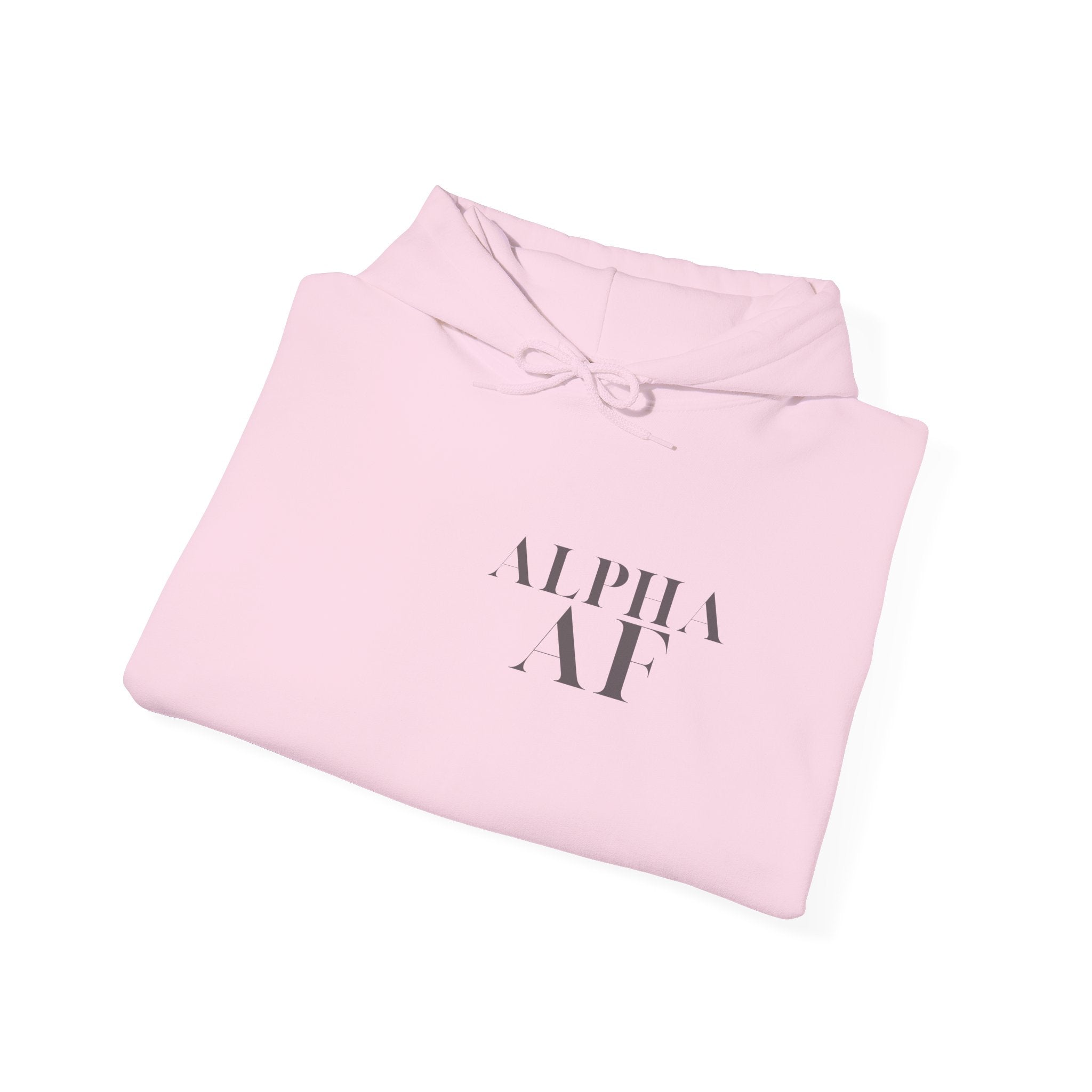 Alpha AF Minimalist Hoodie — Streetwear  Pullover
