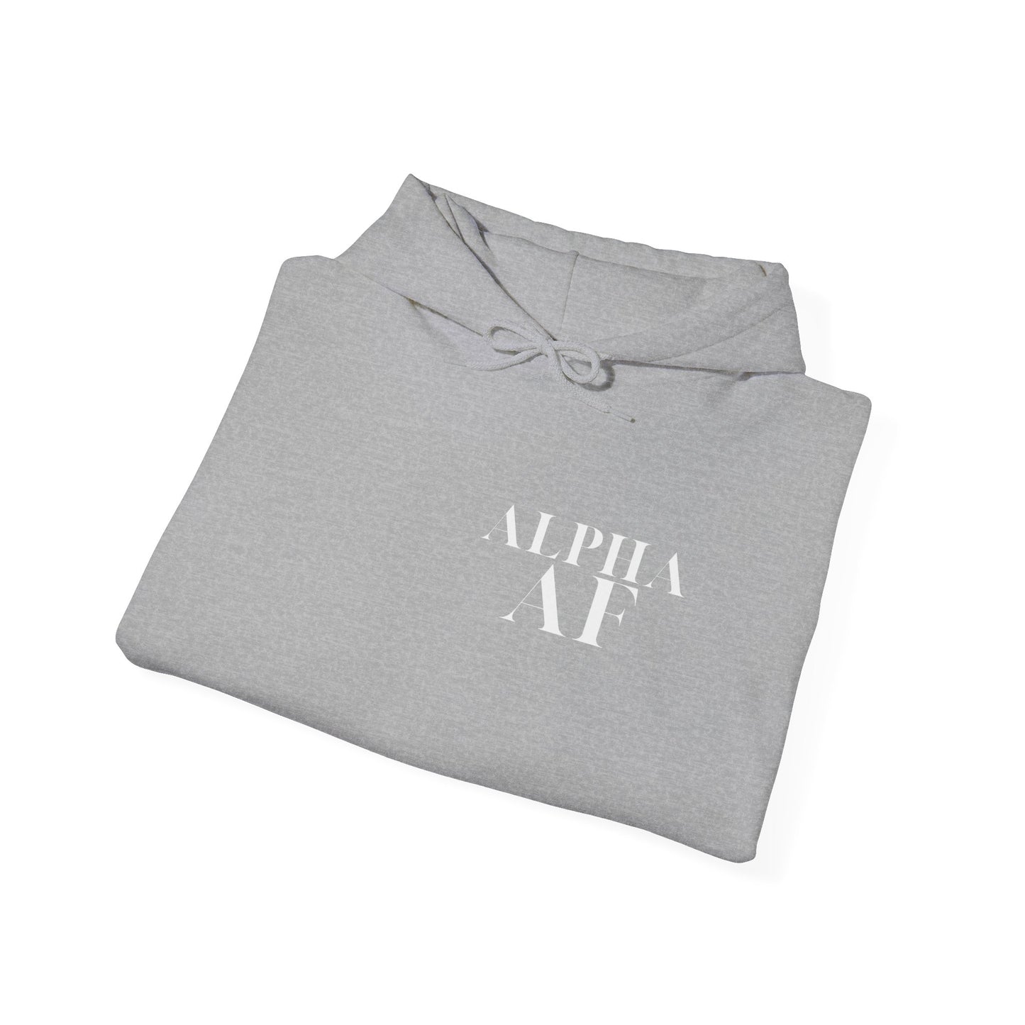 Alpha AF Minimalist Hoodie — Streetwear  Pullover