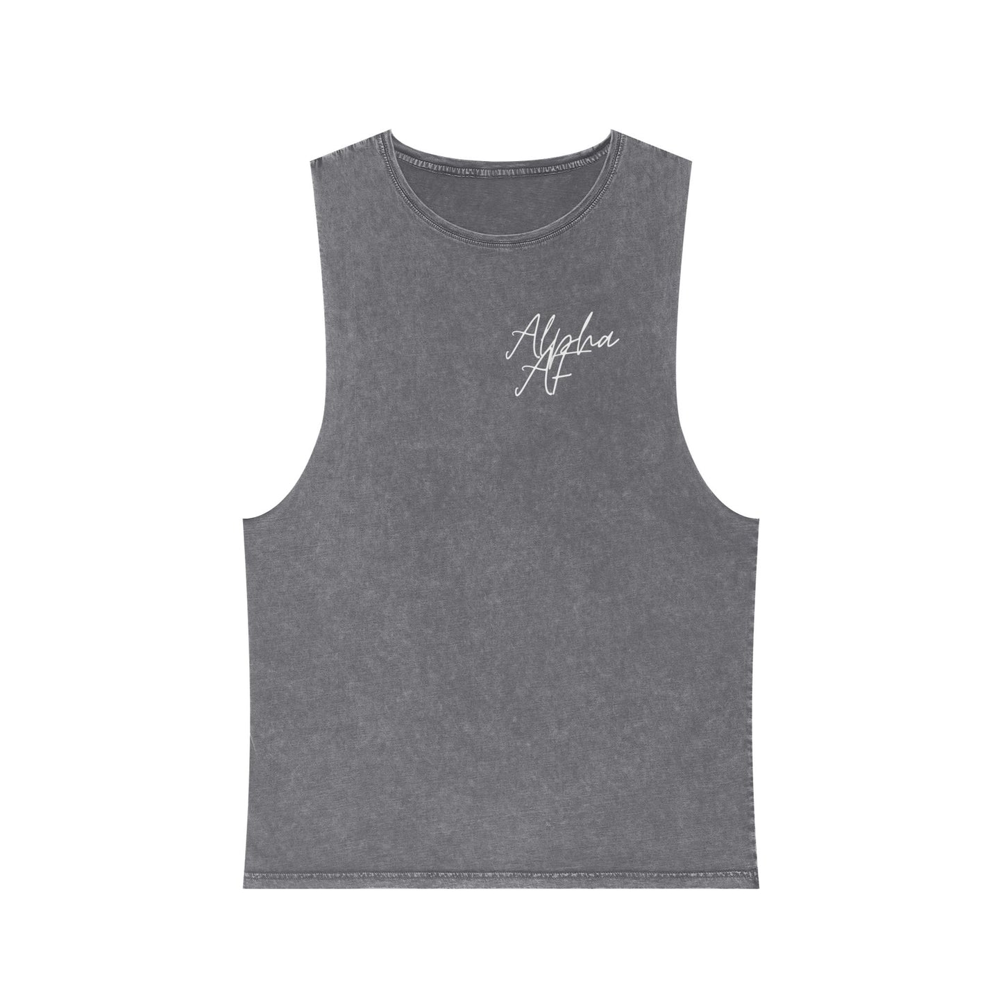 Unisex Stonewash Tank Top