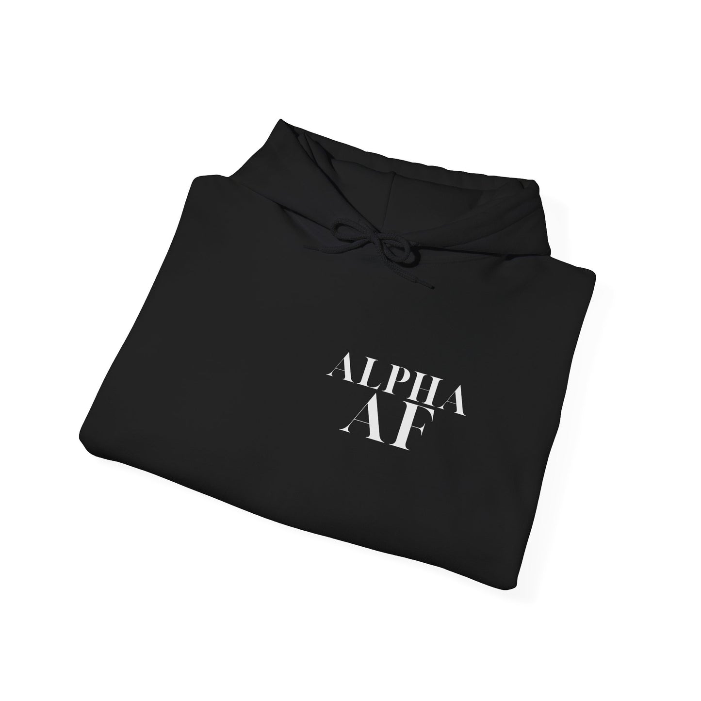 Alpha AF Minimalist Hoodie — Streetwear  Pullover