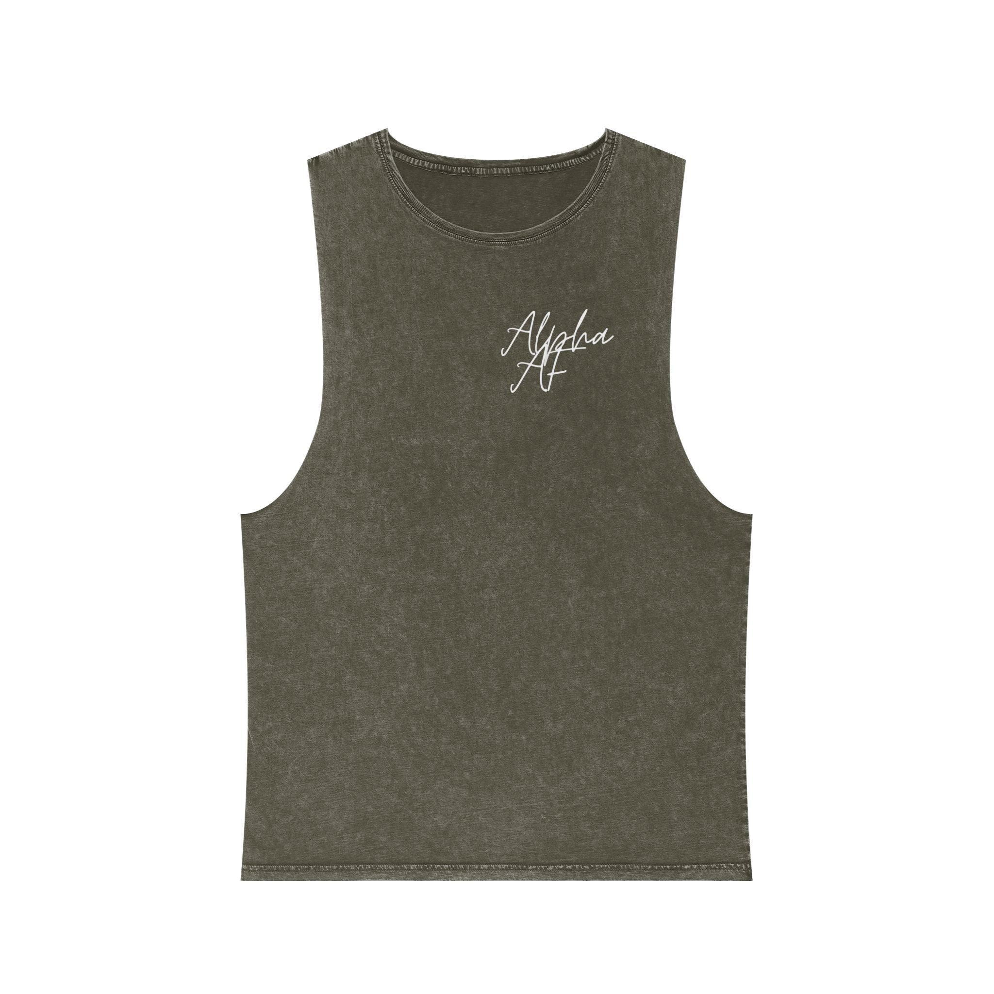 Unisex Stonewash Tank Top