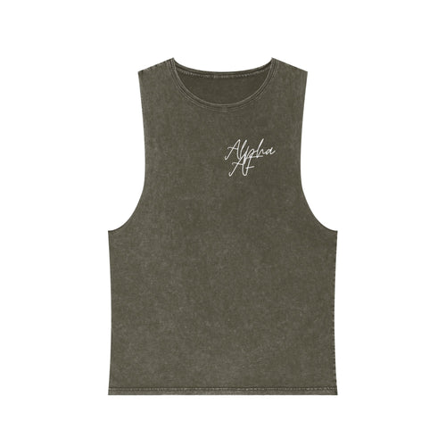 Unisex Stonewash Tank Top