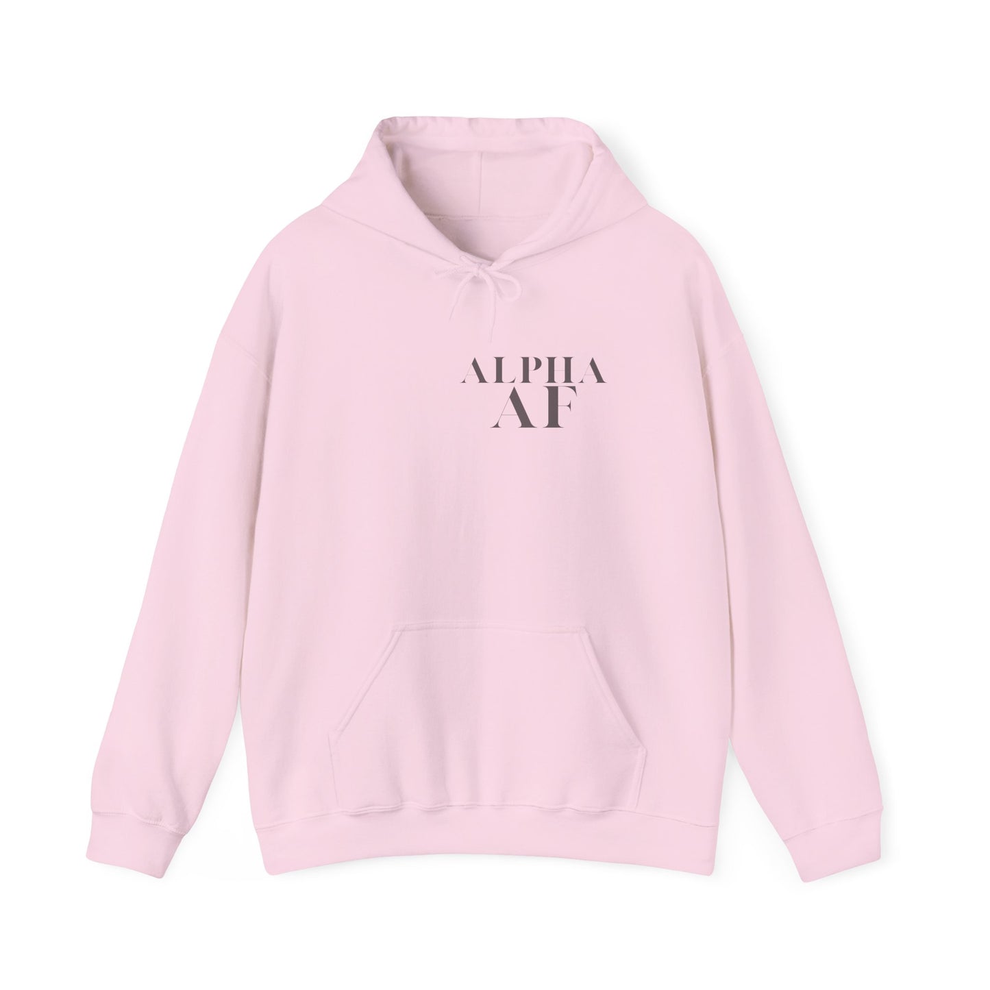 Alpha AF Minimalist Hoodie — Streetwear  Pullover