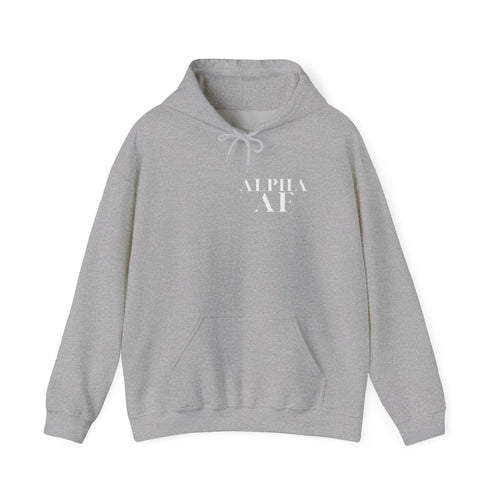 Alpha AF Minimalist Hoodie — Streetwear  Pullover