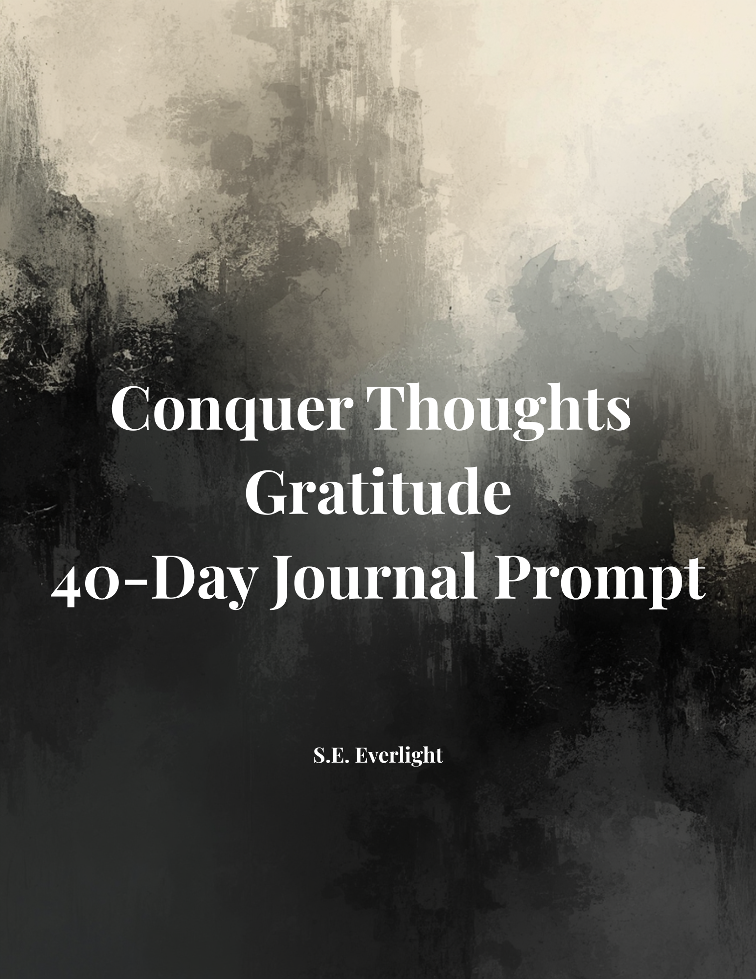 Conquer Thoughts Gratitude Journal Prompt