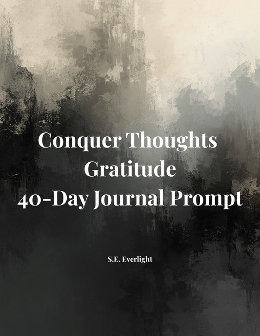 Conquer Thoughts Gratitude Journal Prompt