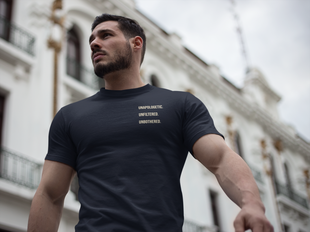 Unapologetic. Unfiltered. Unbothered. Graphic Tee